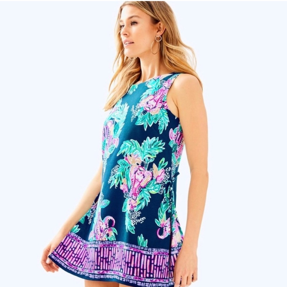 Lily Pulitzer Donna romper in inky navy